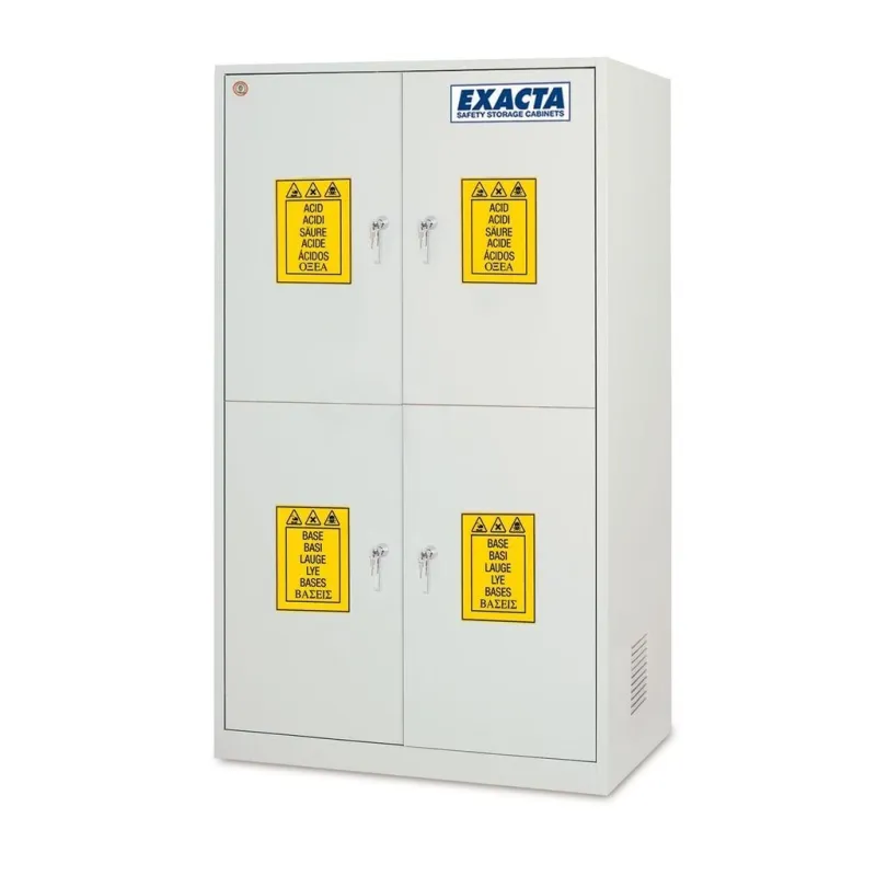 Armoire de stockage avec compartiment pour produits chimiques Exacta