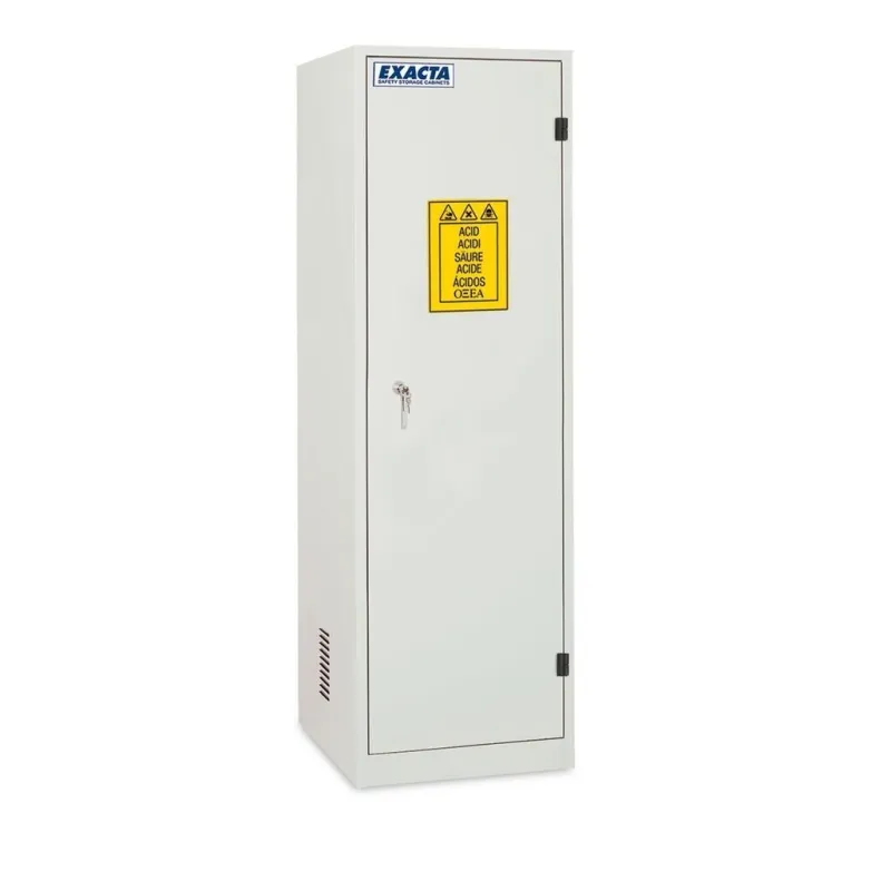 Armoire de sécurité pour stockage de produits chimiques et corrosifs