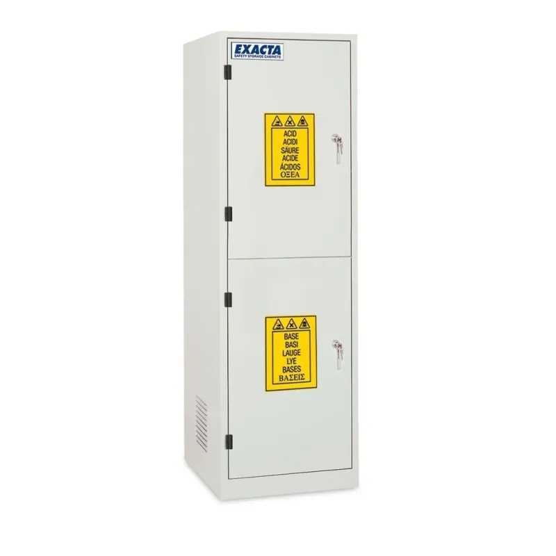 Armoire de sécurité multirisque EXACTA produits chimiques et corrosifs