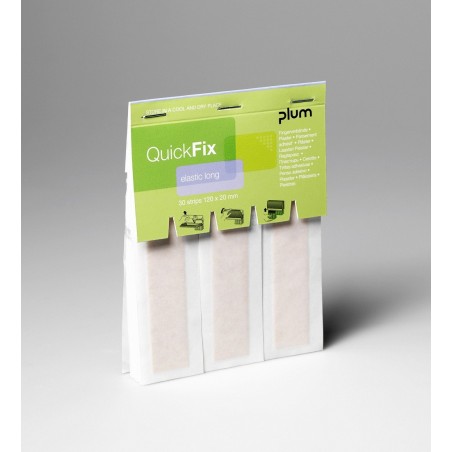 Recharge pansements élastiques longs QuickFix PLUM