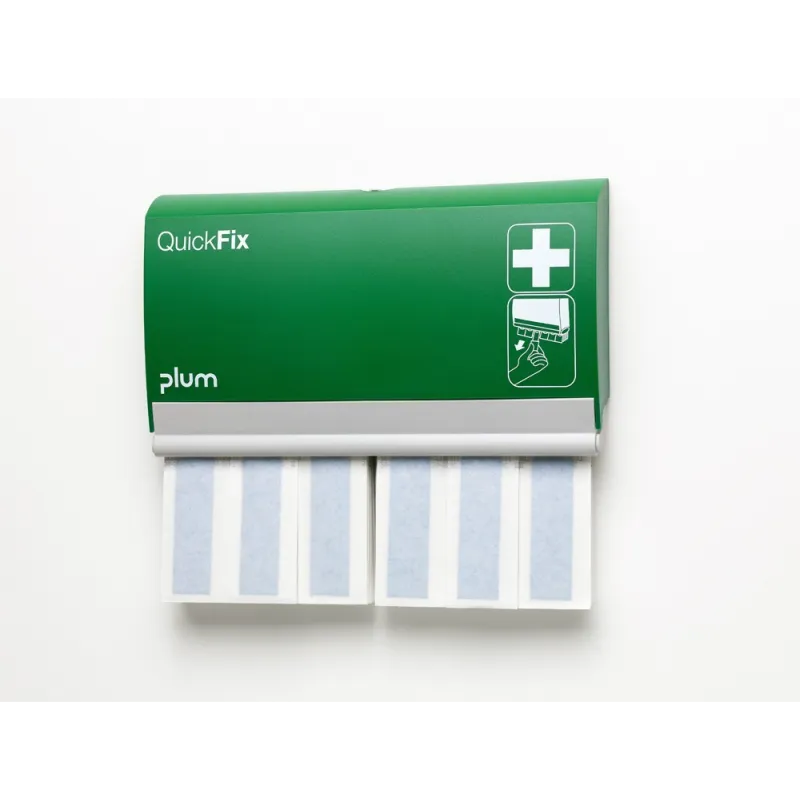 Distributeur de pansements détectables longs QuickFix PLUM