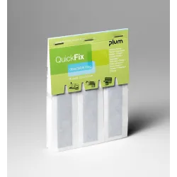 Recharge pansements détectables longs QuickFix PLUM
