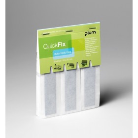 Recharge pansements détectables longs QuickFix PLUM