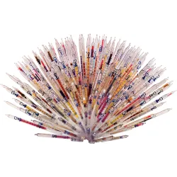 Lot de 10 tubes colorimétriques