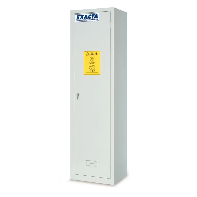 Armoire haute de stockage pour produits chimiques et corrosifs 1 porte