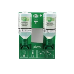 Station de lavage oculaire 2 flacons PLUM