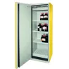 Armoire de stockage produits inflammables L600 jaune