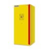Armoire de stockage produits inflammables L600 jaune