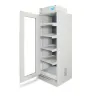 Armoire avec hotte ventillée à filtration moléculaire 1 porte vitrée