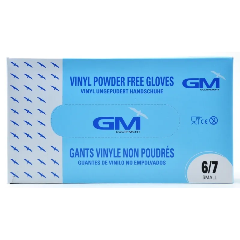 Gants vinyle non poudré