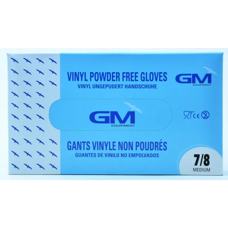 Gants vinyle non poudré