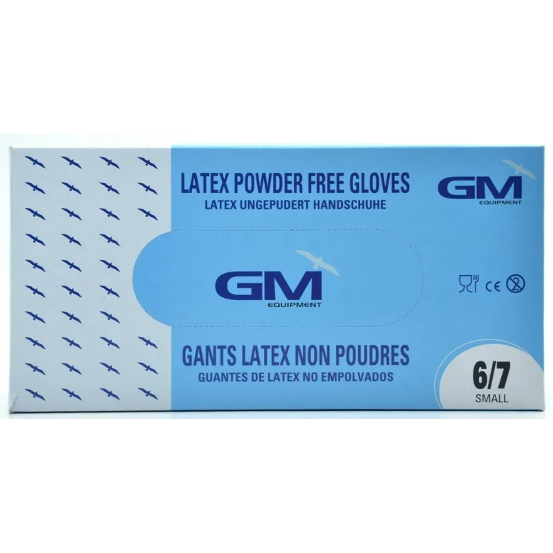 Gants latex non poudré