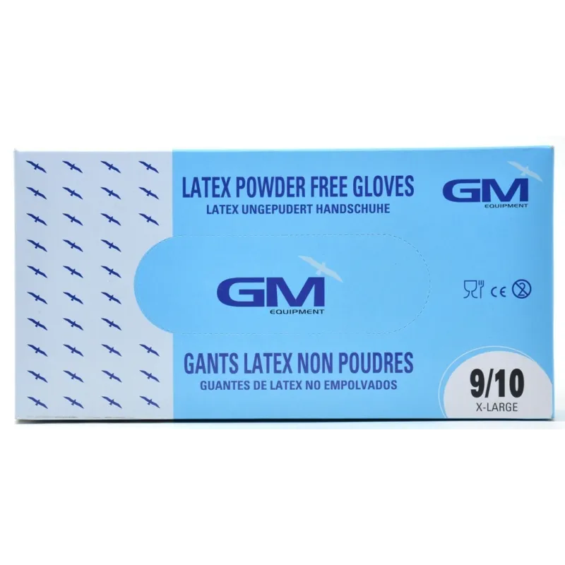 Gants latex non poudré