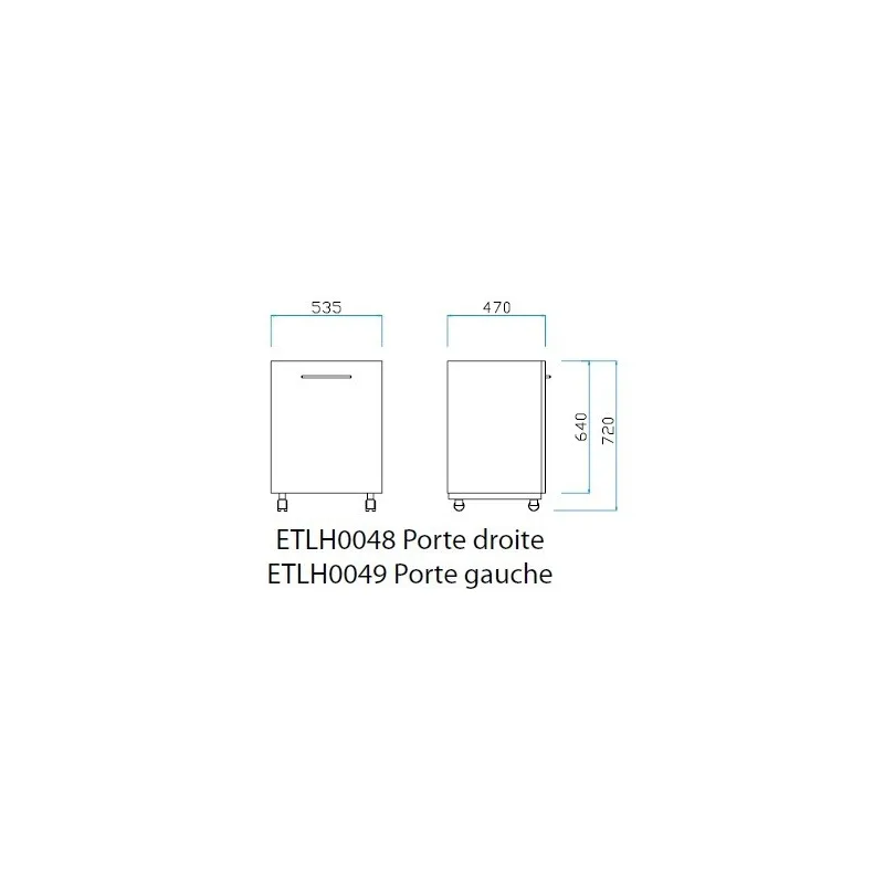 Meuble 1 porte