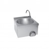 Lave mains inox cuve ronde