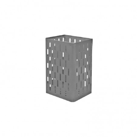 Poubelle inox pour lave mains