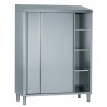 Armoire inox avec portes coulissantes