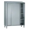 Armoire inox avec portes coulissantes
