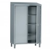 Armoire inox avec portes battantes