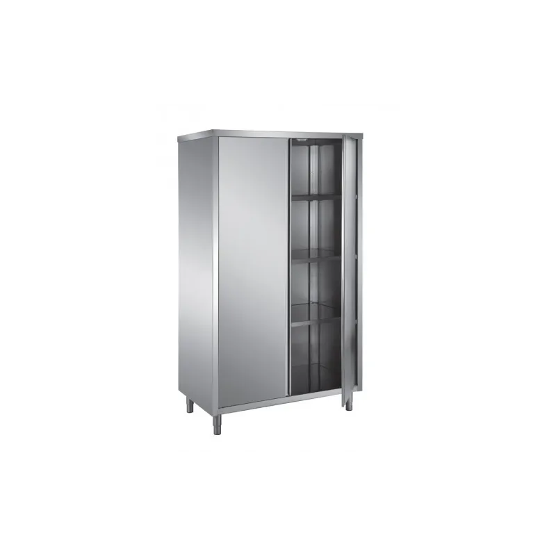 Armoire inox avec portes battantes