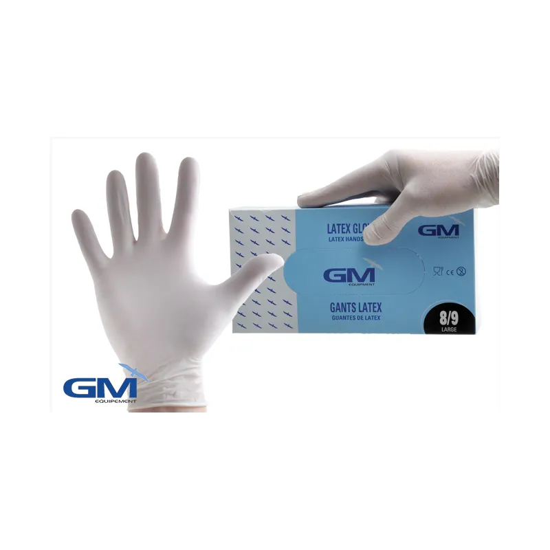 Gants latex