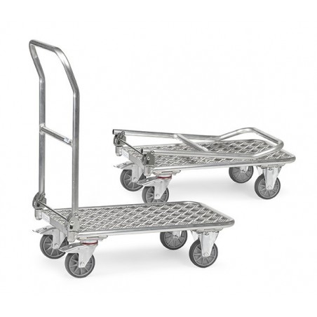 Chariot FETRA pliable en aluminium