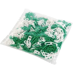Chaîne balisage verte et blanche 25 m