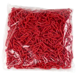 Chaîne balisage rouge 25 m