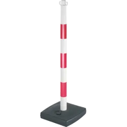 Lot de 6 poteaux signalisation en PVC