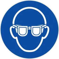 Lunettes de protections obligatoires