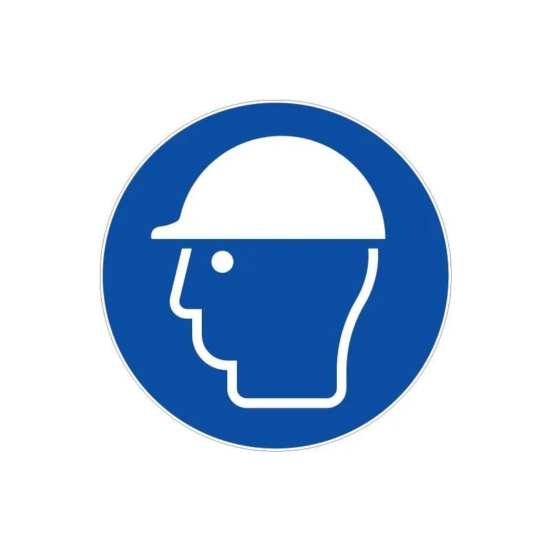 Casque de protection obligatoire