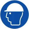 Casque de protection obligatoire