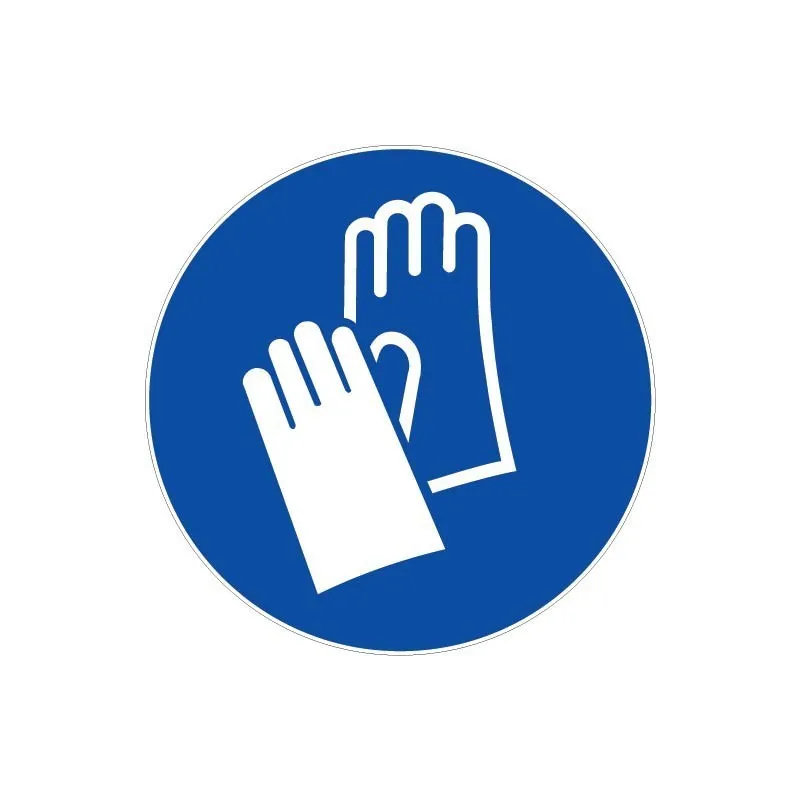 Gants de protection obligatoires
