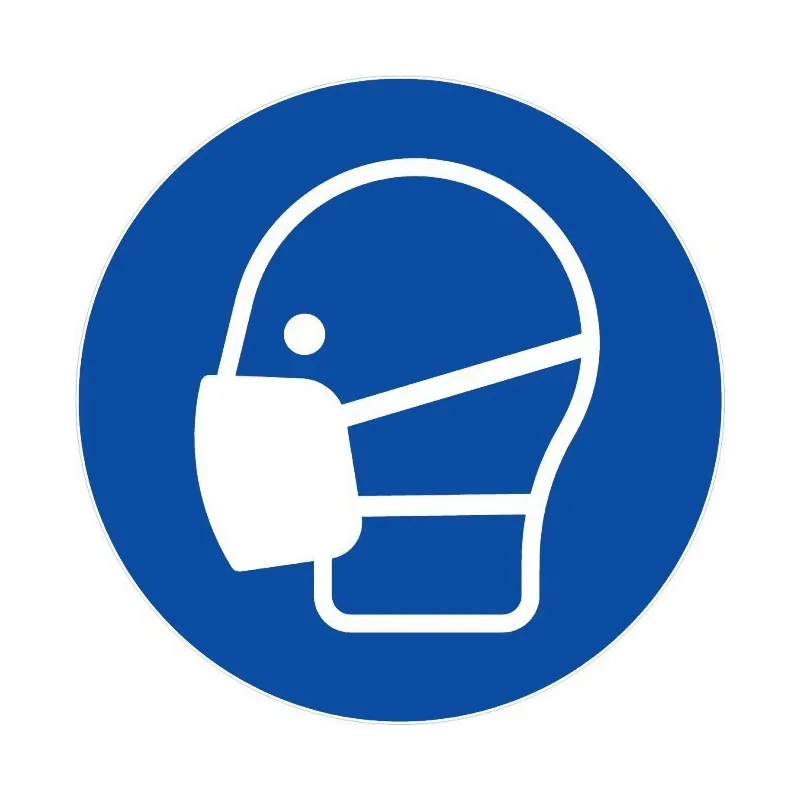 Masque de protection obligatoire