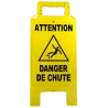 Chevalet attention danger de chute