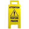 Chevalet attention peinture fraîche