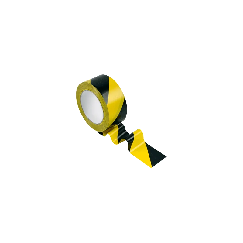 Ruban adhésif jaune et noir