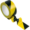 Ruban adhésif jaune et noir