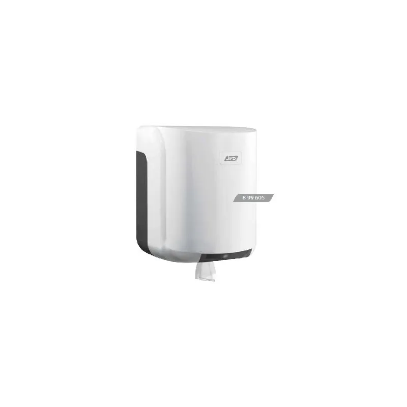 Distributeur d'essuie mains pour bobine maxi à dévidage central