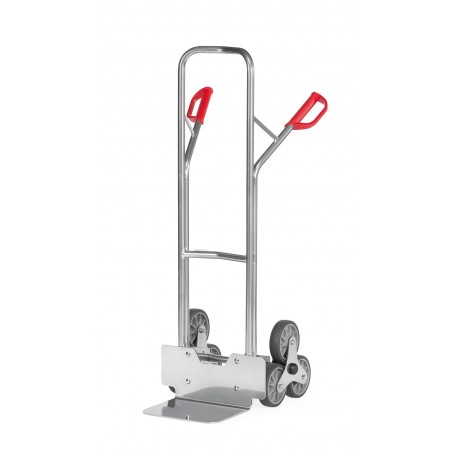 Diable aluminium 200 kg 3 roues escalier
