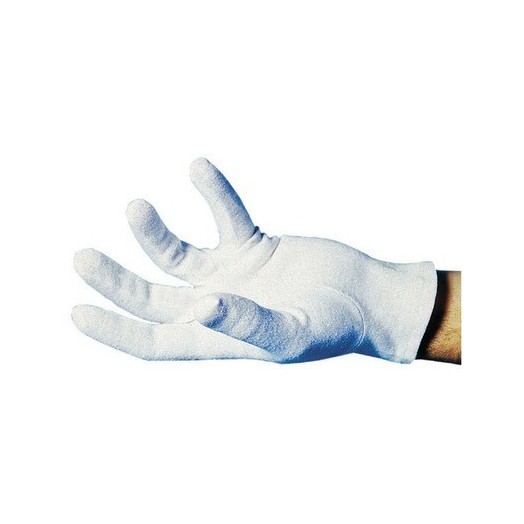 GANTS EN COTON BLANC 