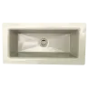 Bénitier polypropylène 15x30