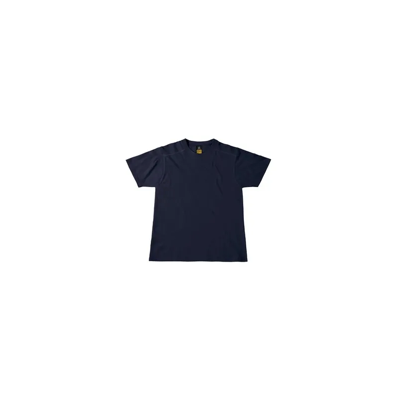 T-shirt perfect 185 B&C PRO bleu foncé