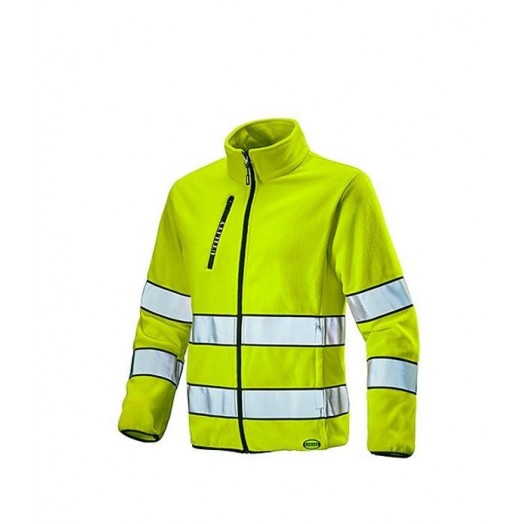 Gilet polaire de travail chaud avec haute visibilit Diadora Utility