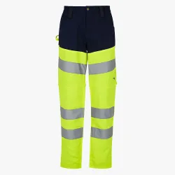 Pantalon de travail jambes amovibles et haute visibilité Diadora Utility