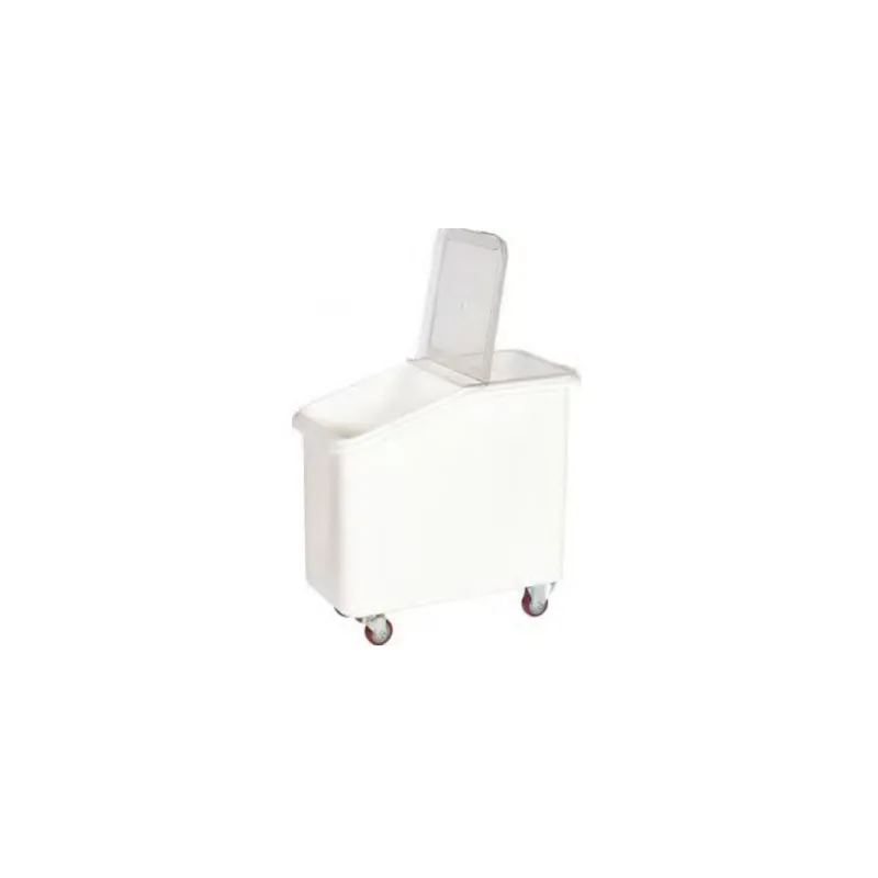 Chariot  pour sel et farine en PEHD 102 L