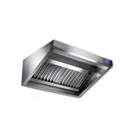 Hotte inox murale aspirante
