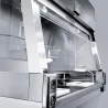 Table de macroscopie inox pour manipulations de formol