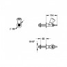 Robinet sur embase - Sanifirst