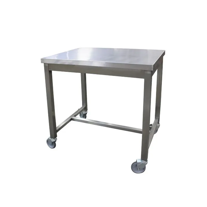 Table inox AISI 304 compact et mobile